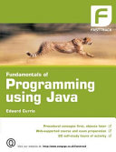 Fundamentals of Programming Using Java Book PDF