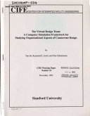 Virtual Design Team: a Computer Simulation Framework for Studying Organizational Aspects of Concurrent Design