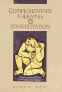 Complementary Therapies in Rehabilitation Book