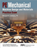 Pe Mechanical Machine Design and Materials Practice Exam