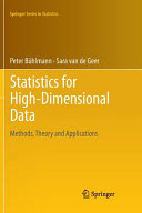 Statistics for High Dimensional Data