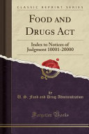 Food And Drugs Act
