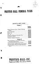 Prentice-Hall Federal Taxes
