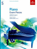 Piano Exam Pieces 2019  2020 Grade 5