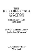 The Book Collector's Handbook of Values, 1978-1979