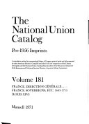 The National Union Catalog, Pre-1956 Imprints