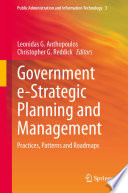 Government e Strategic Planning and Management