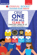 Oswaal CBSE One for All, English Lang. & Lit., Class 10 (For 2022 Exam) Pdf/ePub eBook