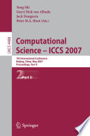 Computational Science   ICCS 2007