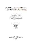 A Simple Course in Home Decorating