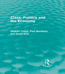 Class, Politics and the Economy (Routledge Revivals) Pdf/ePub eBook