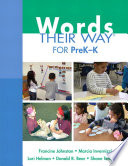 Words Their Way for PreK K Book