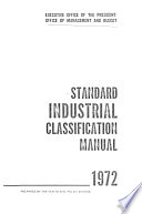 Standard Industrial Classification Manual