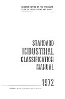 Standard Industrial Classification Manual