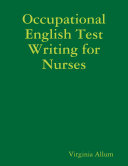 Occupational English Test Writing for Nurses