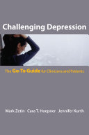Challenging Depression  The Go To Guide for Clinicians and Patients  Go To Guides for Mental Health 