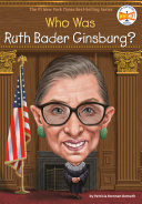 Who is Ruth Bader Ginsburg 