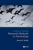 A Guide to Teaching Research Methods in Psychology