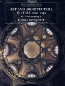 Art and Architecture in Italy, 1600–1750