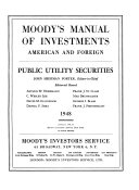 Moody's Manual of Investments, American and Foreign