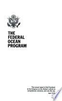 The Federal Ocean Program Book