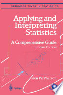 Applying and Interpreting Statistics Book