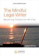 Objective Legal Writing
