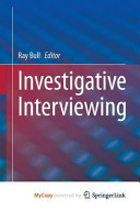Investigative Interviewing Book