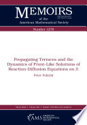 Propagating Terraces and the Dynamics of Front-Like Solutions of Reaction-Diffusion Equations on R
