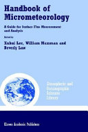 Handbook of Micrometeorology