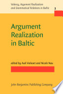 Argument Realization in Baltic