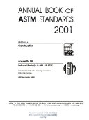 Annual Book of ASTM Standards