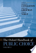 The Oxford Handbook of Public Choice