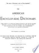 American Dictionary and Cyclopedia