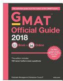 GMAT Official Guide 2018  Book   Online