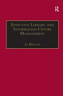 Effective Library and Information Centre Management Book