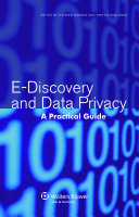 E Discovery and Data Privacy