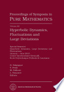 Hyperbolic Dynamics, Fluctuations and Large Deviations