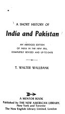 A Short History of India and Pakistan