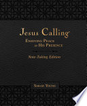 Jesus Calling Note Taking Edition Leathersoft Black With Full Scriptures