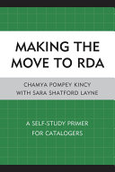 Making the Move to RDA Pdf/ePub eBook