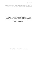 IAEA Safeguards Glossary Book