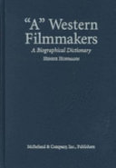  A  Western Filmmakers Book PDF
