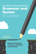 Academic Language Mastery: Grammar and Syntax in Context