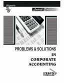 Problems & Solutions In Corporate Accounting Pdf/ePub eBook