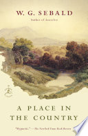 A Place in the Country PDF Book By W.G. Sebald