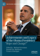 Achievements and Legacy of the Obama Presidency