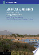 Agricultural Resilience Book