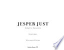 Jesper Just PDF Book By Patrick Amsellem,Bill Horrigan