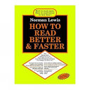 How to Read Better   Faster Book